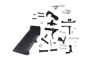 Rock River Arms AR-15 Lower Receiver Parts Kit includes a single stage trigger and standard A2 grip
